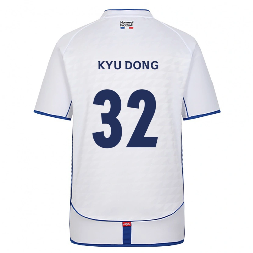 Danxen Women Kyu-Dong Lee #32 Black White Red Away Jersey 2026/27 T-Shirt