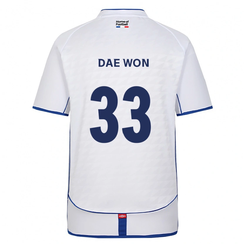 Danxen Women Dae-Won Park #33 Black White Red Away Jersey 2026/27 T-Shirt