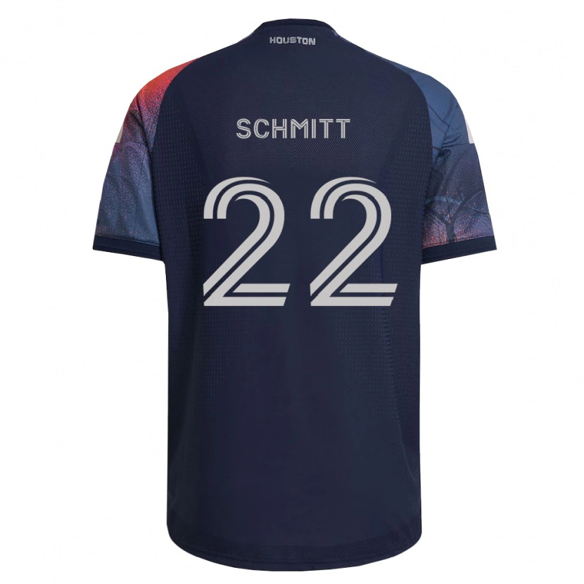 Danxen Women Tate Schmitt #22 Deep Blue White Orange Away Jersey 2026/27 T-Shirt