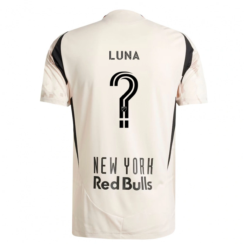 Danxen Women Erick Luna #0 Off-White Red Black Away Jersey 2026/27 T-Shirt