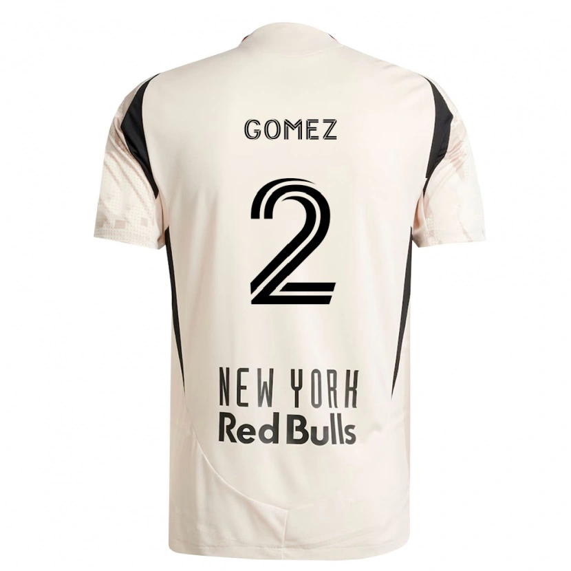 Danxen Women Álex Gómez #2 Off-White Red Black Away Jersey 2026/27 T-Shirt