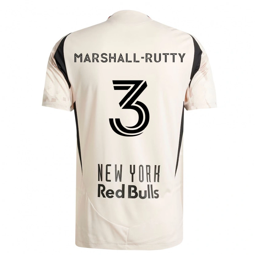 Danxen Women Jahkeele Marshall-Rutty #3 Off-White Red Black Away Jersey 2026/27 T-Shirt
