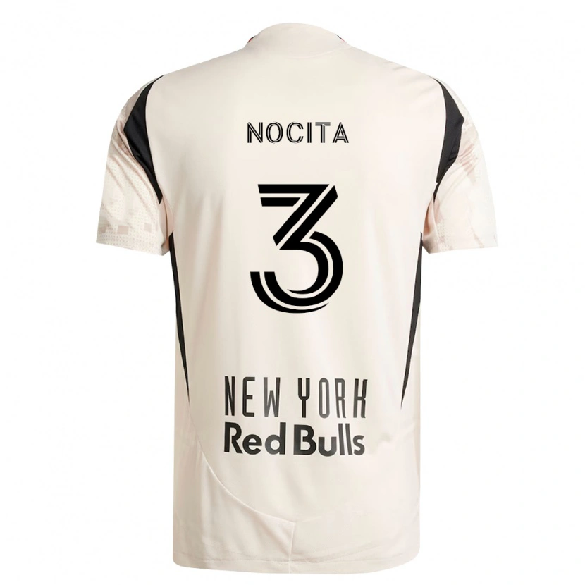 Danxen Women Matthew Nocita #3 Off-White Red Black Away Jersey 2026/27 T-Shirt