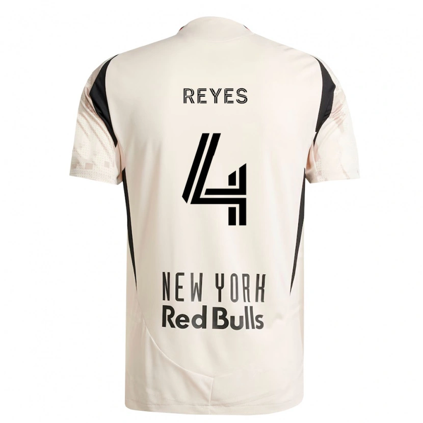 Danxen Women Andrés Reyes #4 Off-White Red Black Away Jersey 2026/27 T-Shirt