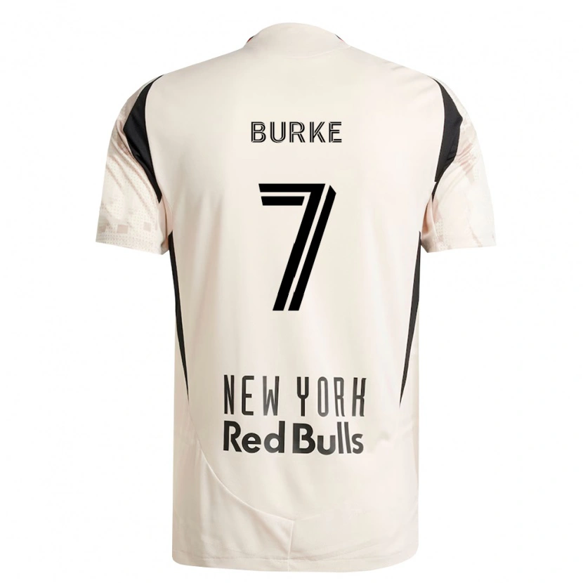 Danxen Women Cory Burke #7 Off-White Red Black Away Jersey 2026/27 T-Shirt