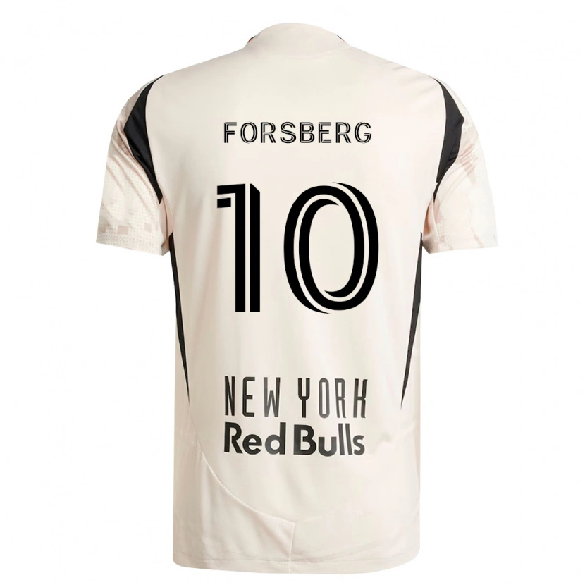 Danxen Women Emil Forsberg #10 Off-White Red Black Away Jersey 2026/27 T-Shirt