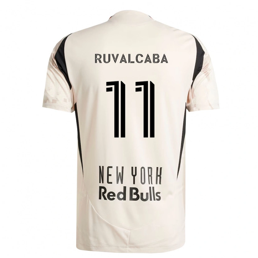 Danxen Women Jorge Ruvalcaba #11 Off-White Red Black Away Jersey 2026/27 T-Shirt