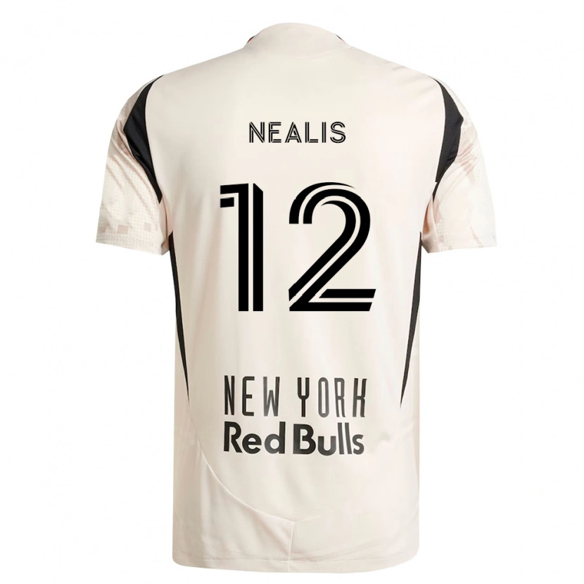 Danxen Women Dylan Nealis #12 Off-White Red Black Away Jersey 2026/27 T-Shirt