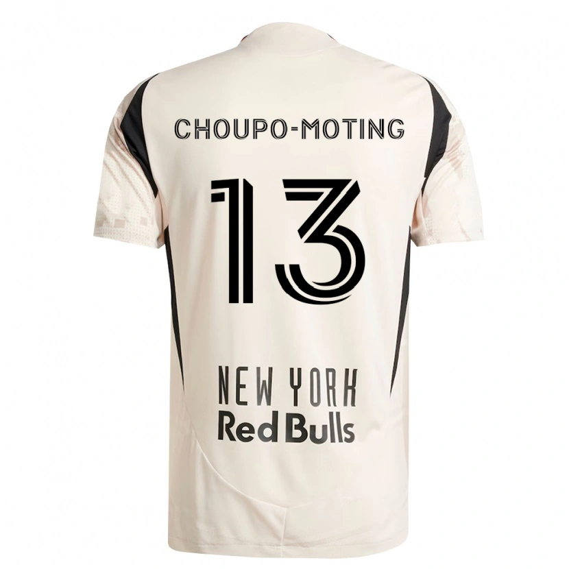 Danxen Women Eric-Maxim Choupo-Moting #13 Off-White Red Black Away Jersey 2026/27 T-Shirt