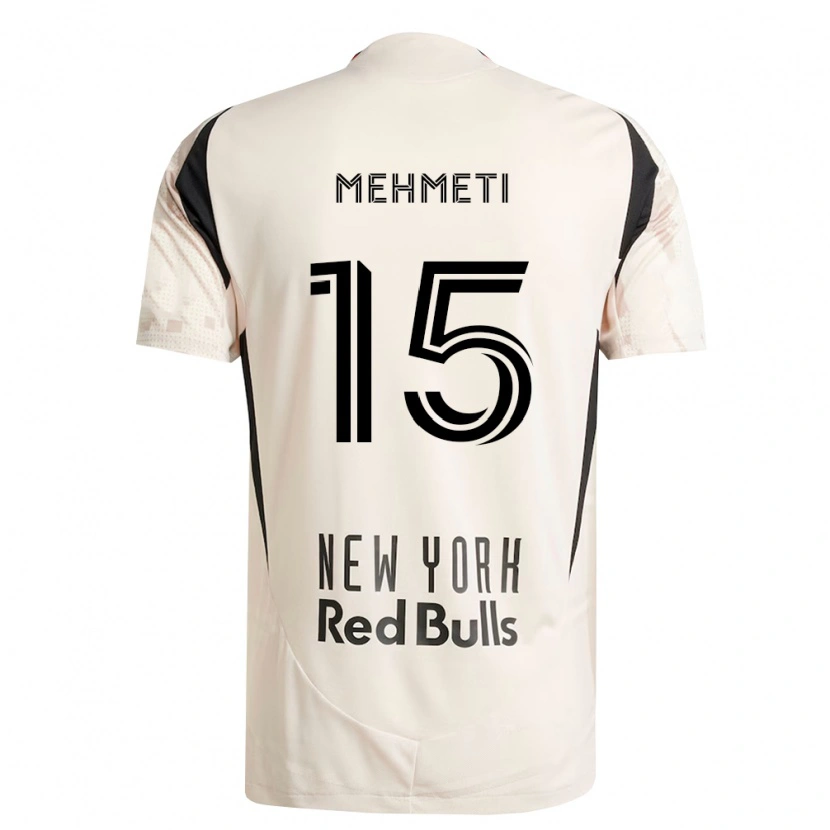Danxen Women Adri Mehmeti #15 Off-White Red Black Away Jersey 2026/27 T-Shirt