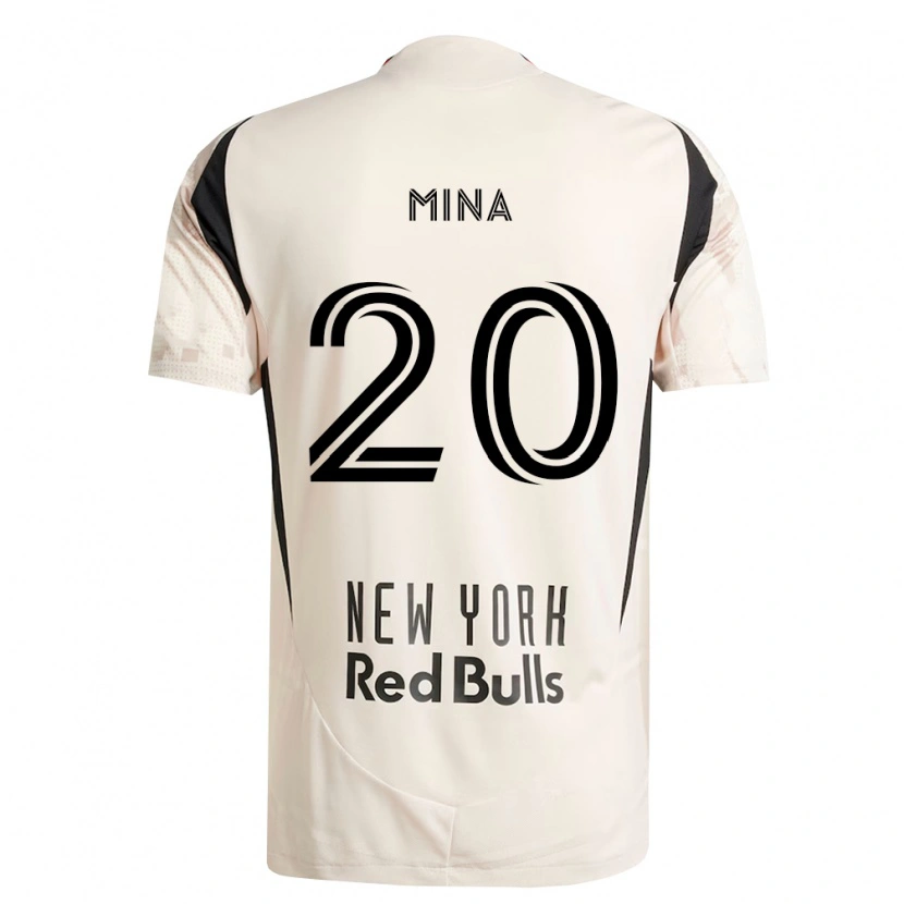 Danxen Women Juan Mina #20 Off-White Red Black Away Jersey 2026/27 T-Shirt