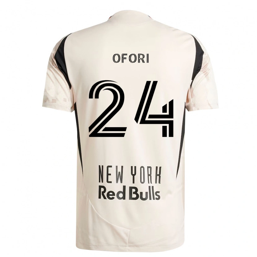 Danxen Women Curtis Ofori #24 Off-White Red Black Away Jersey 2026/27 T-Shirt