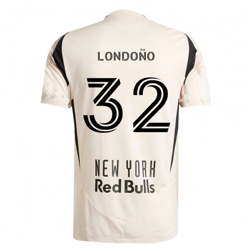 Danxen Women Erick Londoño #32 Off-White Red Black Away Jersey 2026/27 T-Shirt