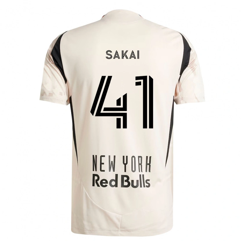 Danxen Women Shunya Sakai #41 Off-White Red Black Away Jersey 2026/27 T-Shirt