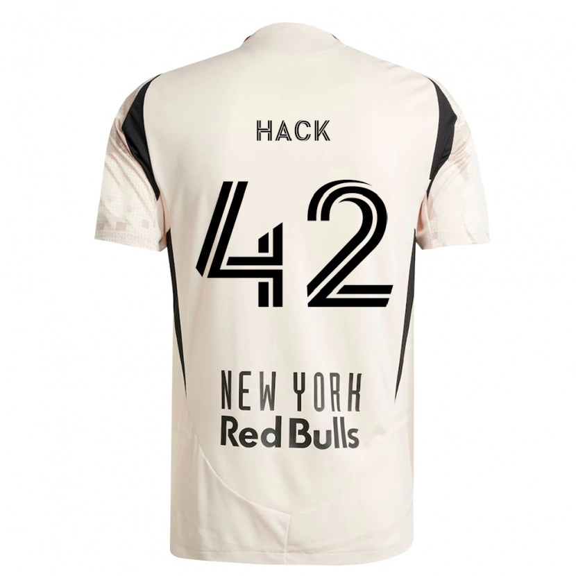 Danxen Women Alexander Hack #42 Off-White Red Black Away Jersey 2026/27 T-Shirt