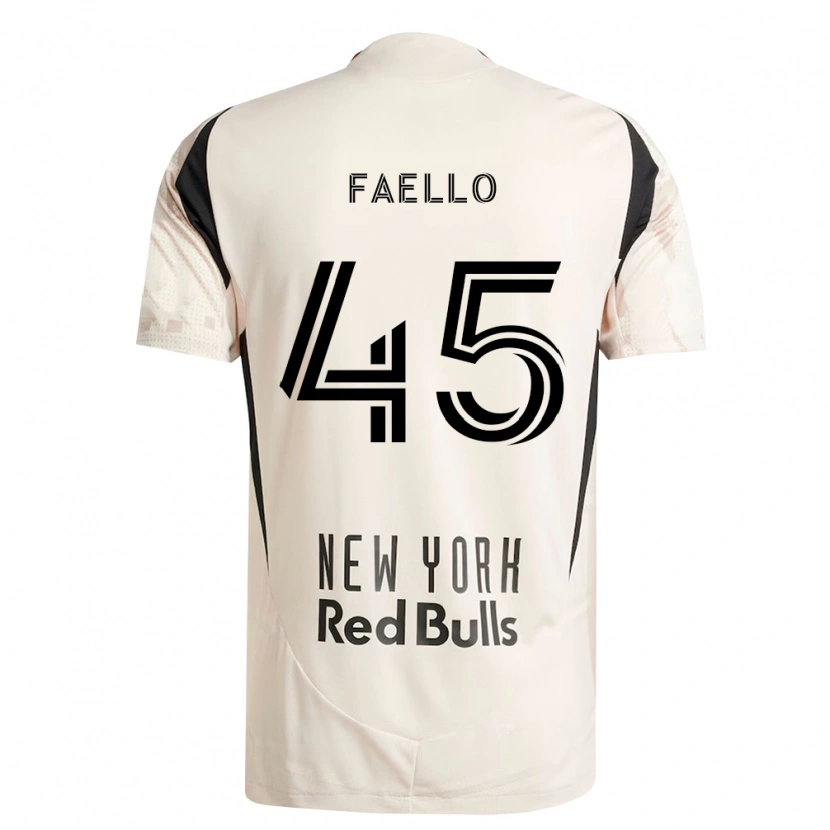 Danxen Women Connor Faello #45 Off-White Red Black Away Jersey 2026/27 T-Shirt