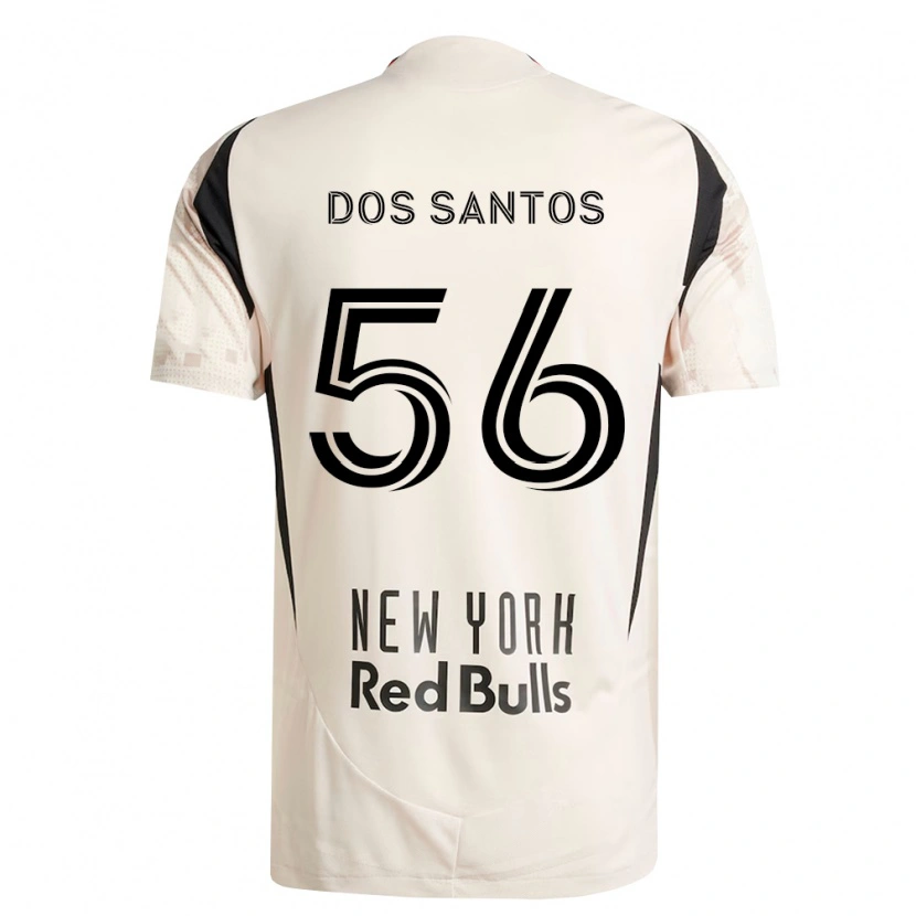 Danxen Women Matthew Dos Santos #56 Off-White Red Black Away Jersey 2026/27 T-Shirt
