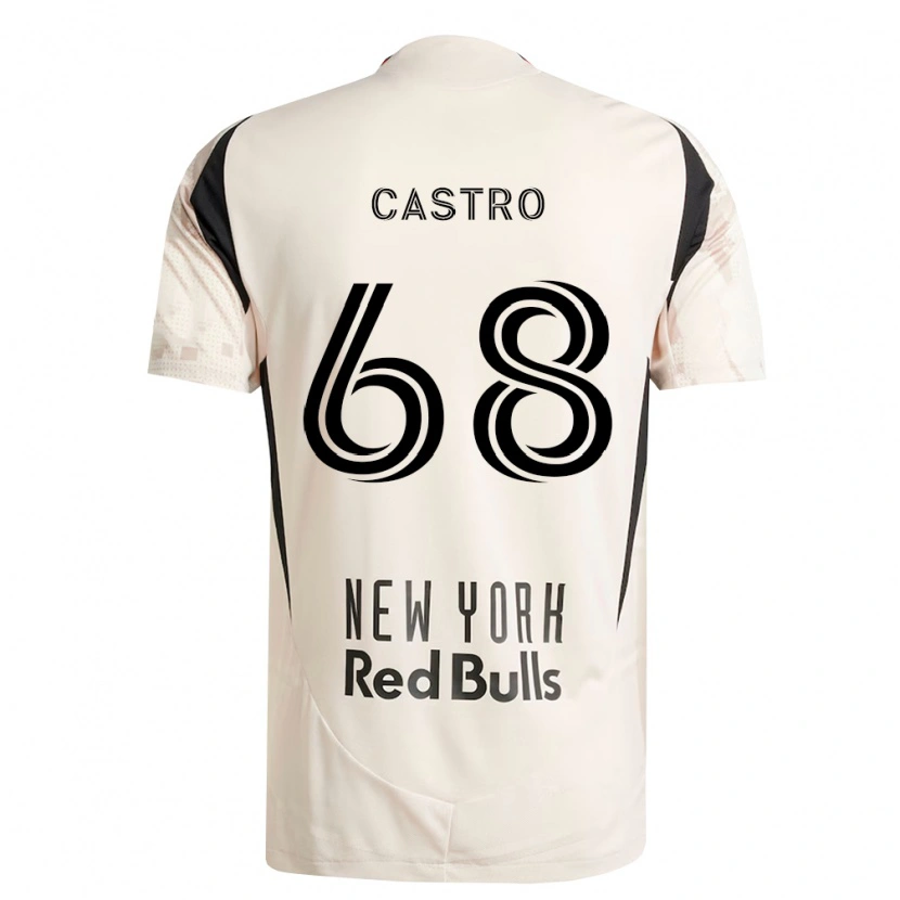 Danxen Women Bradley Castro #68 Off-White Red Black Away Jersey 2026/27 T-Shirt