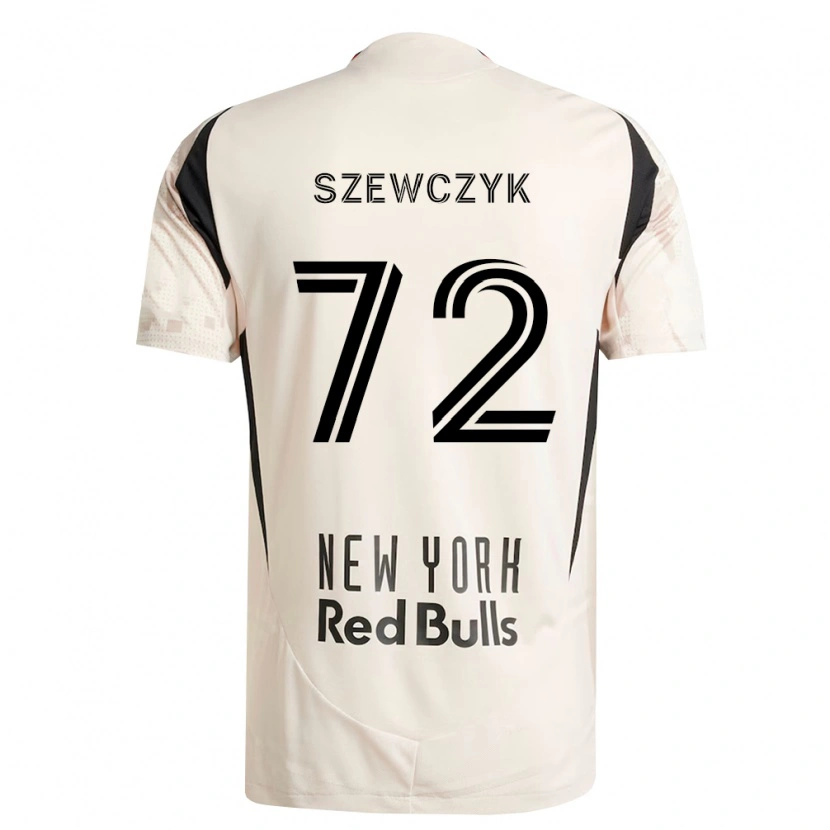 Danxen Women Tobias Szewczyk #72 Off-White Red Black Away Jersey 2026/27 T-Shirt