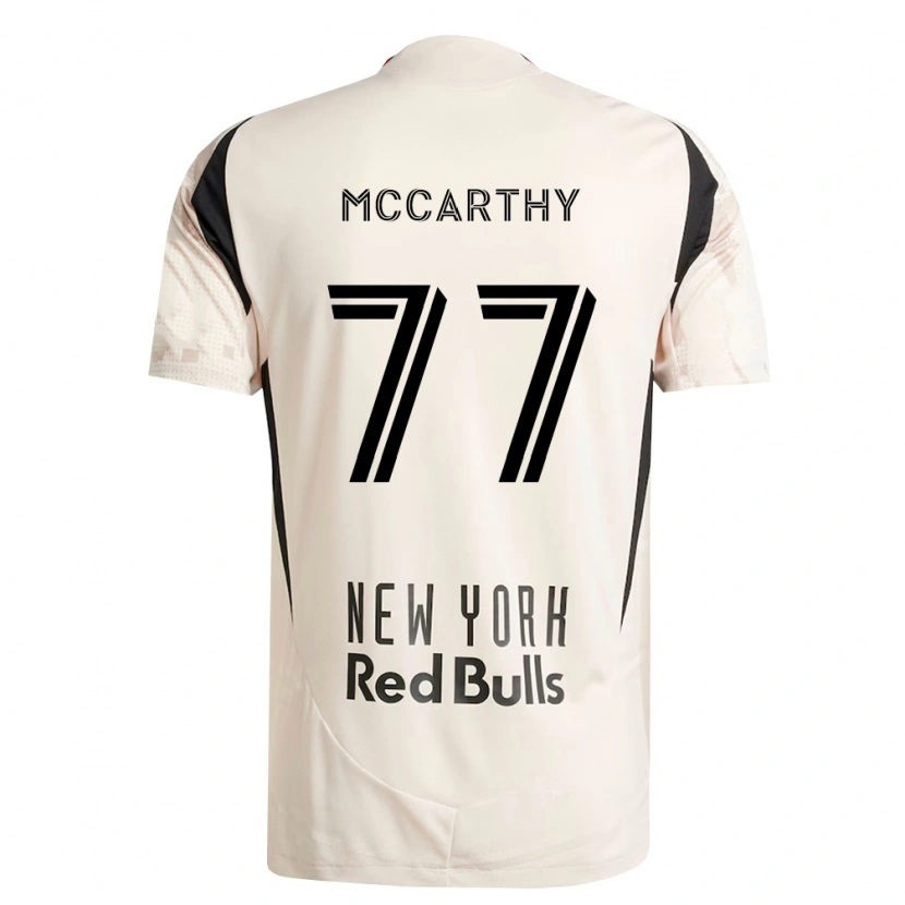 Danxen Women John Mccarthy #77 Off-White Red Black Away Jersey 2026/27 T-Shirt