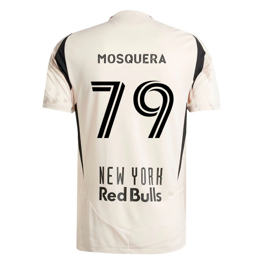 Danxen Women Rafael Mosquera #79 Off-White Red Black Away Jersey 2026/27 T-Shirt