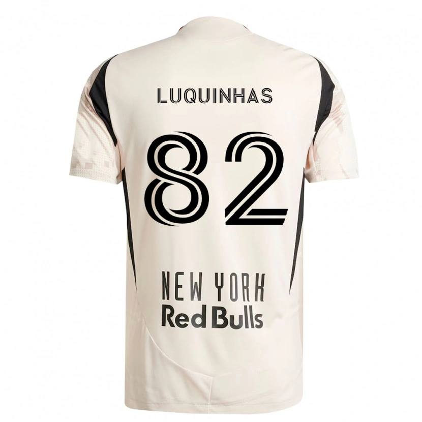 Danxen Women Luquinhas #82 Off-White Red Black Away Jersey 2026/27 T-Shirt