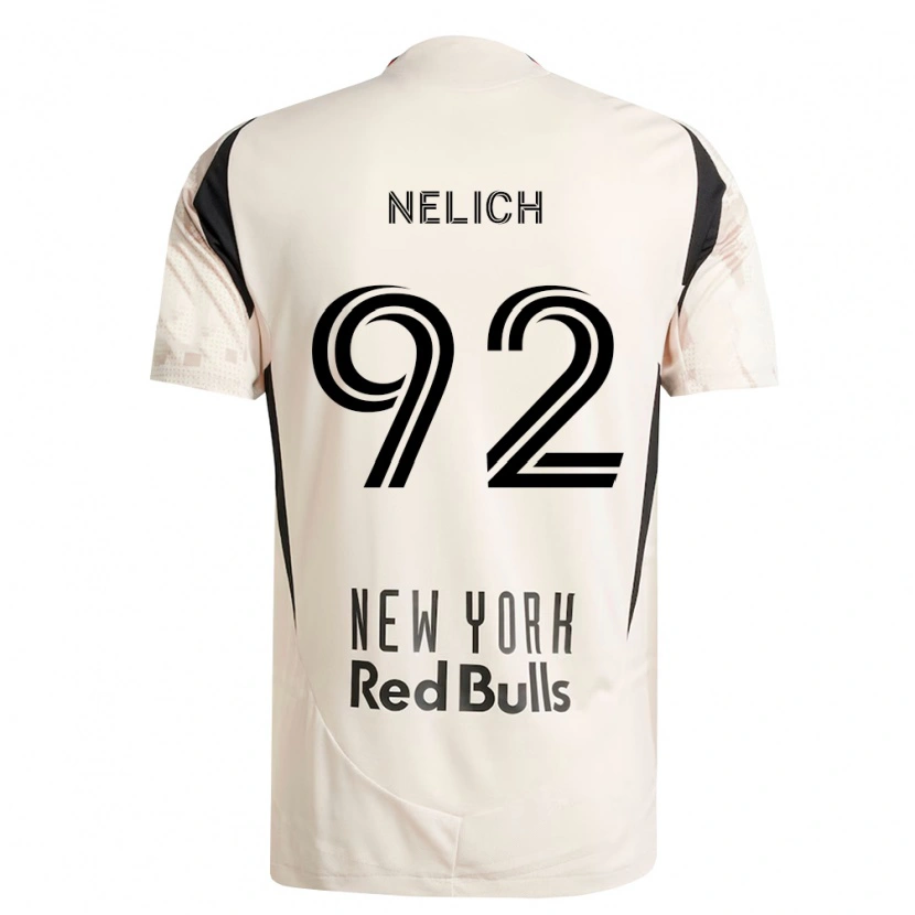 Danxen Women Dennis Nelich #92 Off-White Red Black Away Jersey 2026/27 T-Shirt