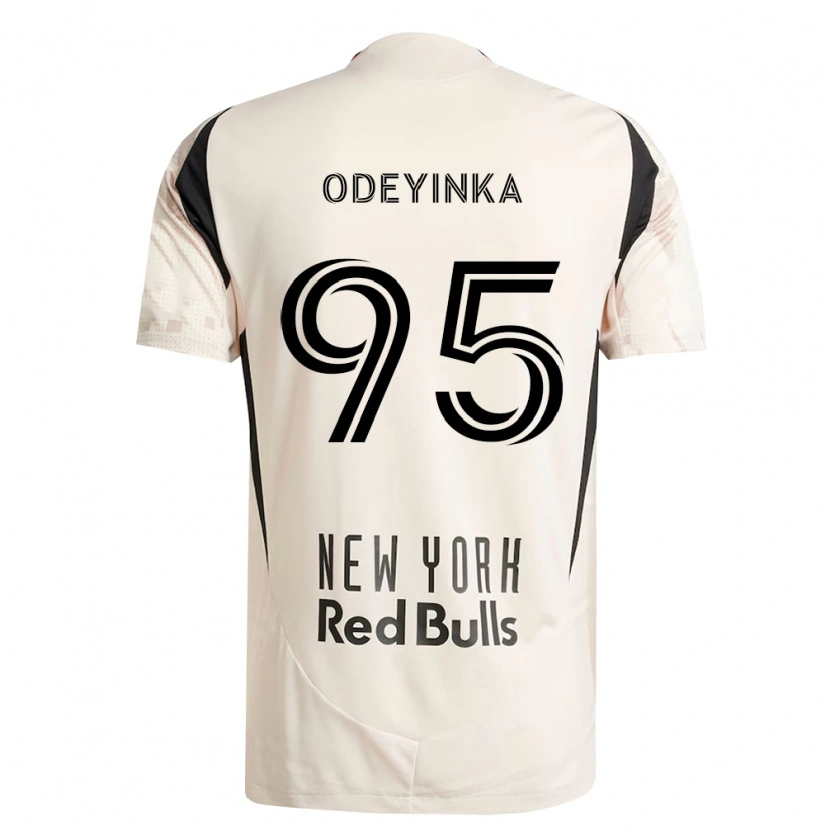 Danxen Women Malik Odeyinka #95 Off-White Red Black Away Jersey 2026/27 T-Shirt