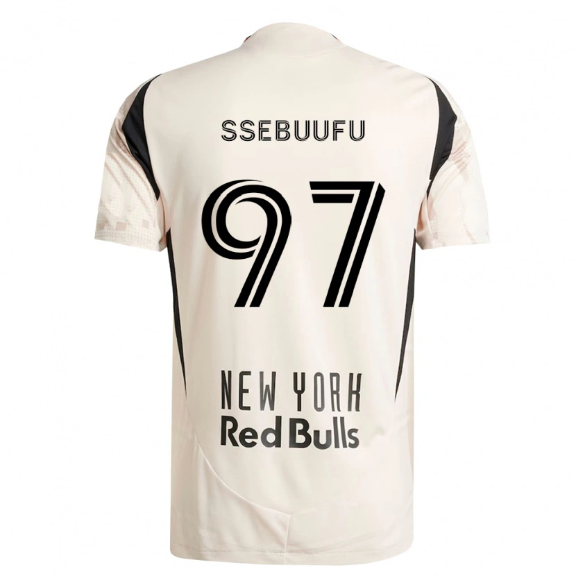 Danxen Women Frank Ssebuufu #97 Off-White Red Black Away Jersey 2026/27 T-Shirt