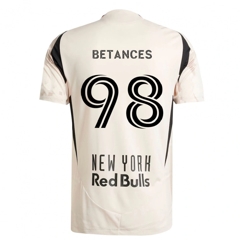 Danxen Women Aidan Betances #98 Off-White Red Black Away Jersey 2026/27 T-Shirt