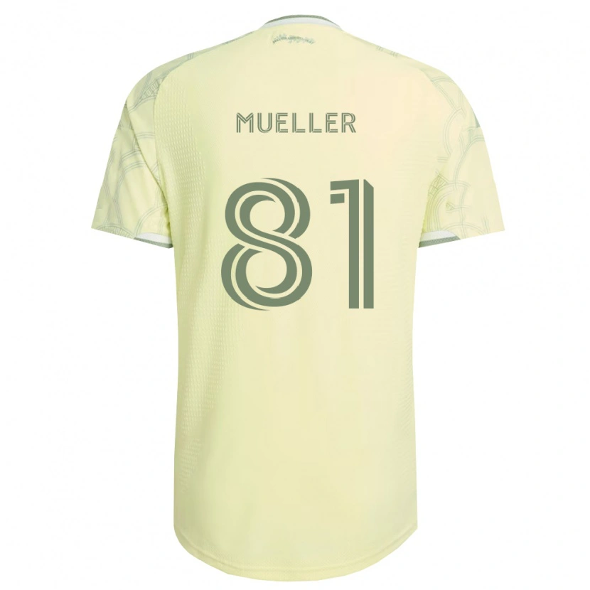 Danxen Women Henry Mueller #81 Beige White Away Jersey 2026/27 T-Shirt