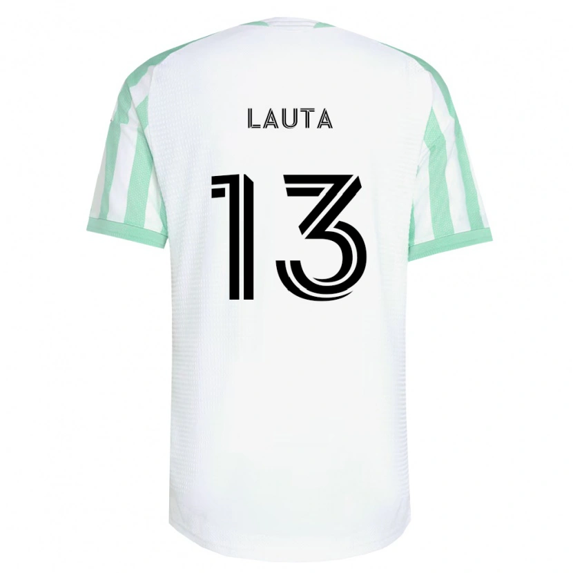 Danxen Women Erik Lauta #13 Light Green Black White Away Jersey 2026/27 T-Shirt
