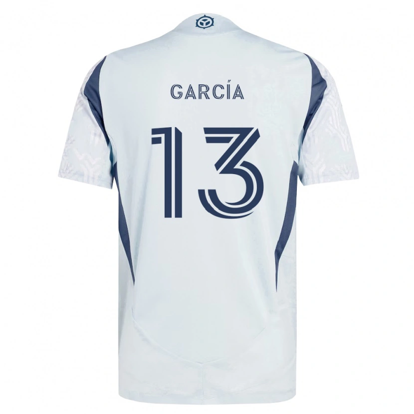 Danxen Women Deijan García #13 Blue Gray White Away Jersey 2026/27 T-Shirt