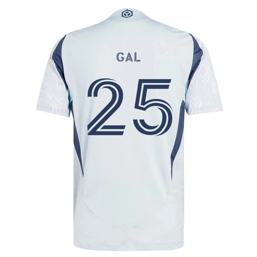 Danxen Women Jeff Gal #25 Blue Gray White Away Jersey 2026/27 T-Shirt