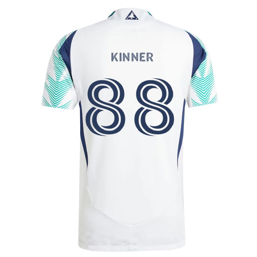 Danxen Women Sage Kinner #88 White Navy Blue Light Green Away Jersey 2026/27 T-Shirt