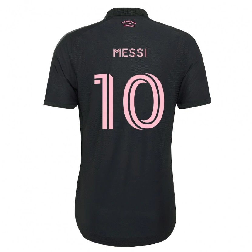Danxen Women Lionel Messi #10 Pink Black White Away Jersey 2026/27 T-Shirt