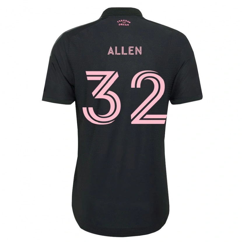 Danxen Women Noah Allen #32 Pink Black White Away Jersey 2026/27 T-Shirt