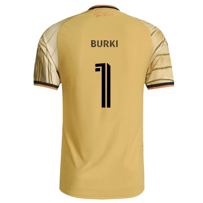 Danxen Women Roman Bürki #1 Brown Yellow Black Away Jersey 2026/27 T-Shirt