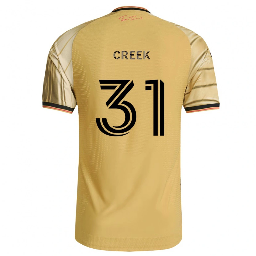 Danxen Women Michael Creek #31 Brown Yellow Black Away Jersey 2026/27 T-Shirt