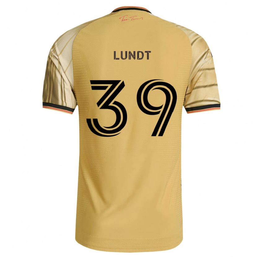 Danxen Women Ben Lundt #39 Brown Yellow Black Away Jersey 2026/27 T-Shirt