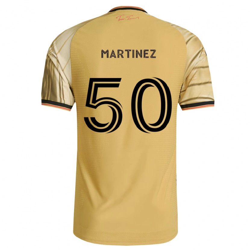 Danxen Women Nate Martinez #50 Brown Yellow Black Away Jersey 2026/27 T-Shirt