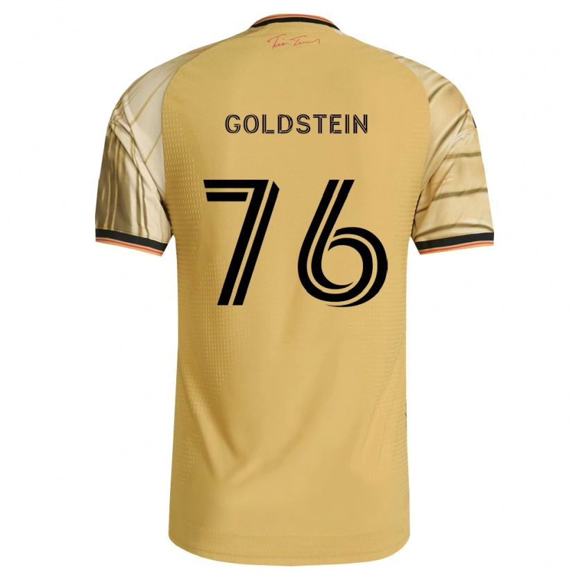 Danxen Women Sam Goldstein #76 Brown Yellow Black Away Jersey 2026/27 T-Shirt