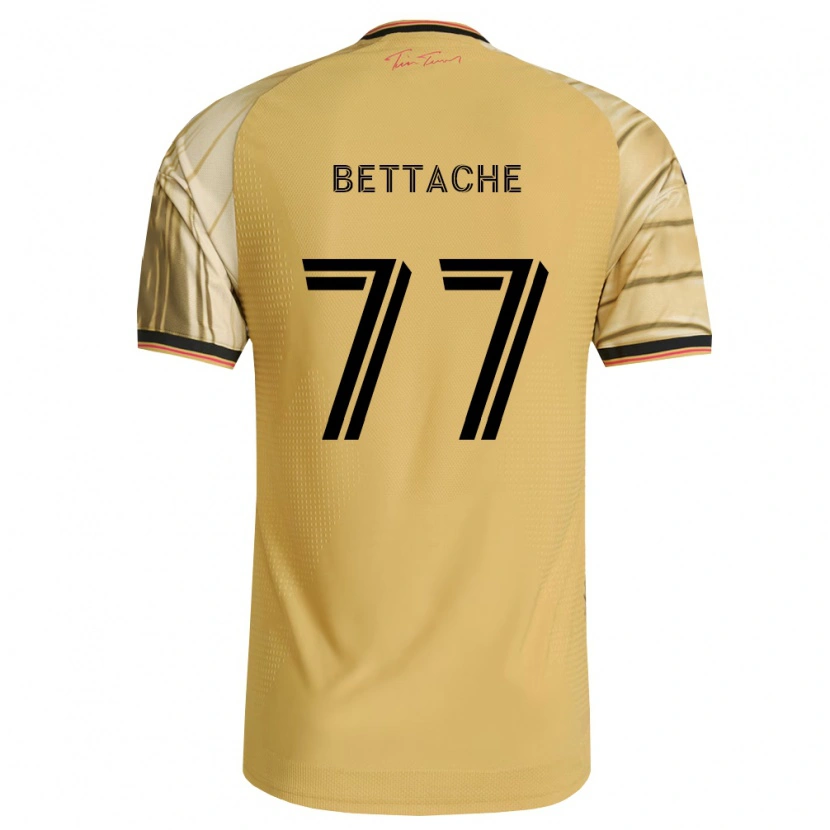 Danxen Women Faysal Bettache #77 Brown Yellow Black Away Jersey 2026/27 T-Shirt