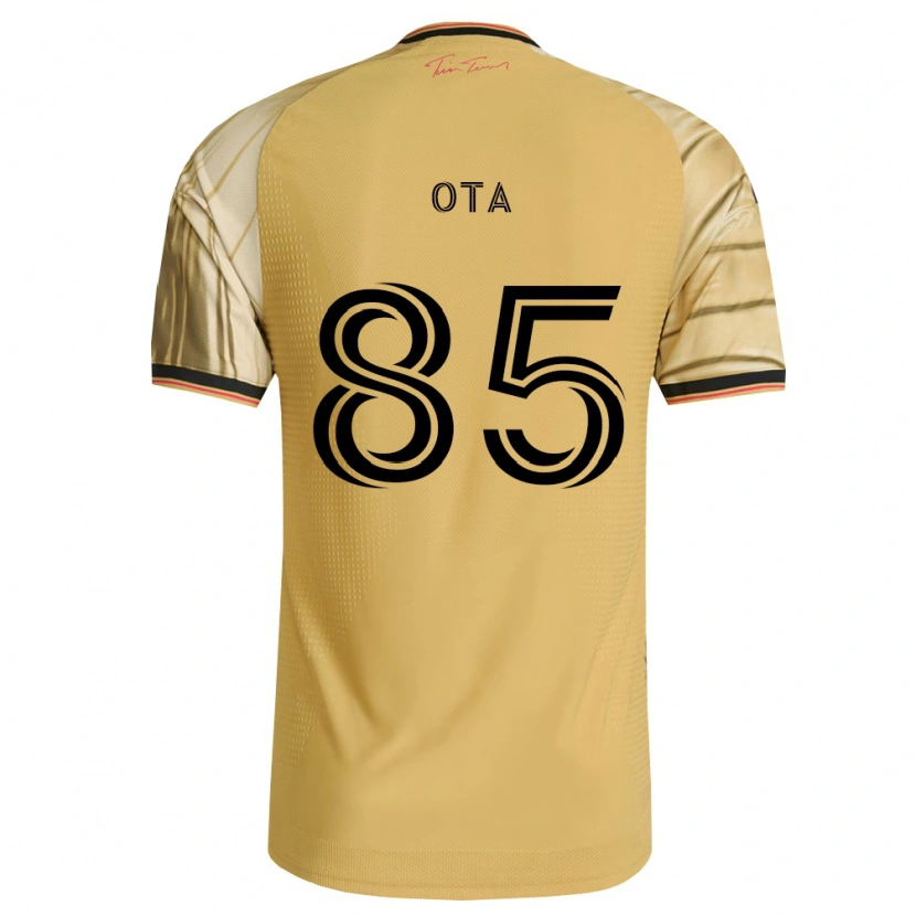 Danxen Women Yuichiro Ota #85 Brown Yellow Black Away Jersey 2026/27 T-Shirt