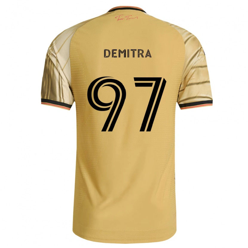 Danxen Women Lucas Demitra #97 Brown Yellow Black Away Jersey 2026/27 T-Shirt