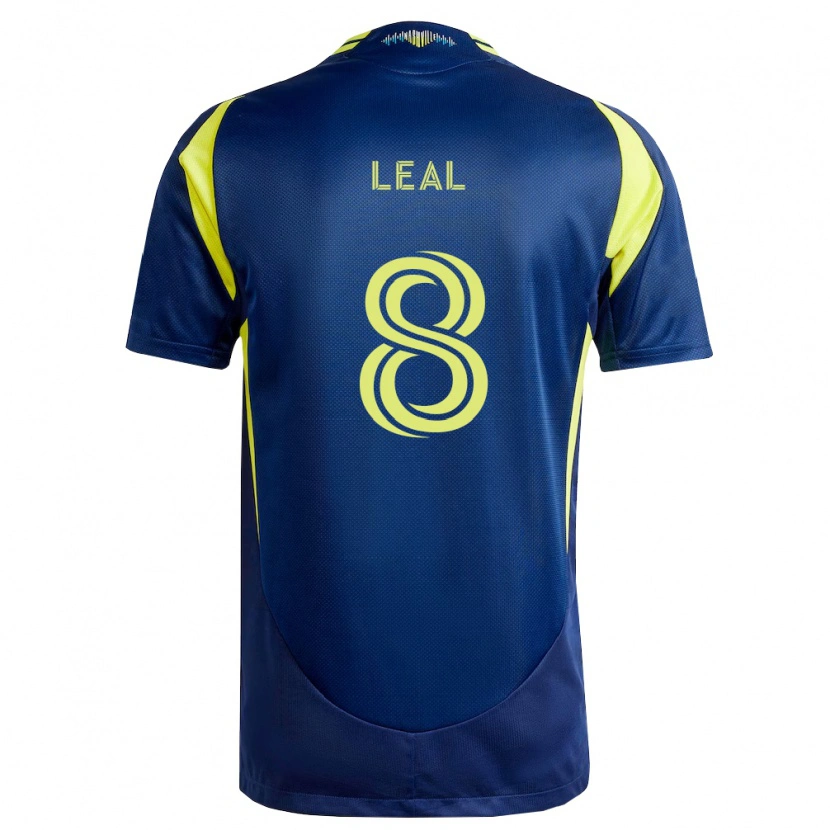 Danxen Women Randall Leal #8 Yellow Navy Blue Away Jersey 2026/27 T-Shirt
