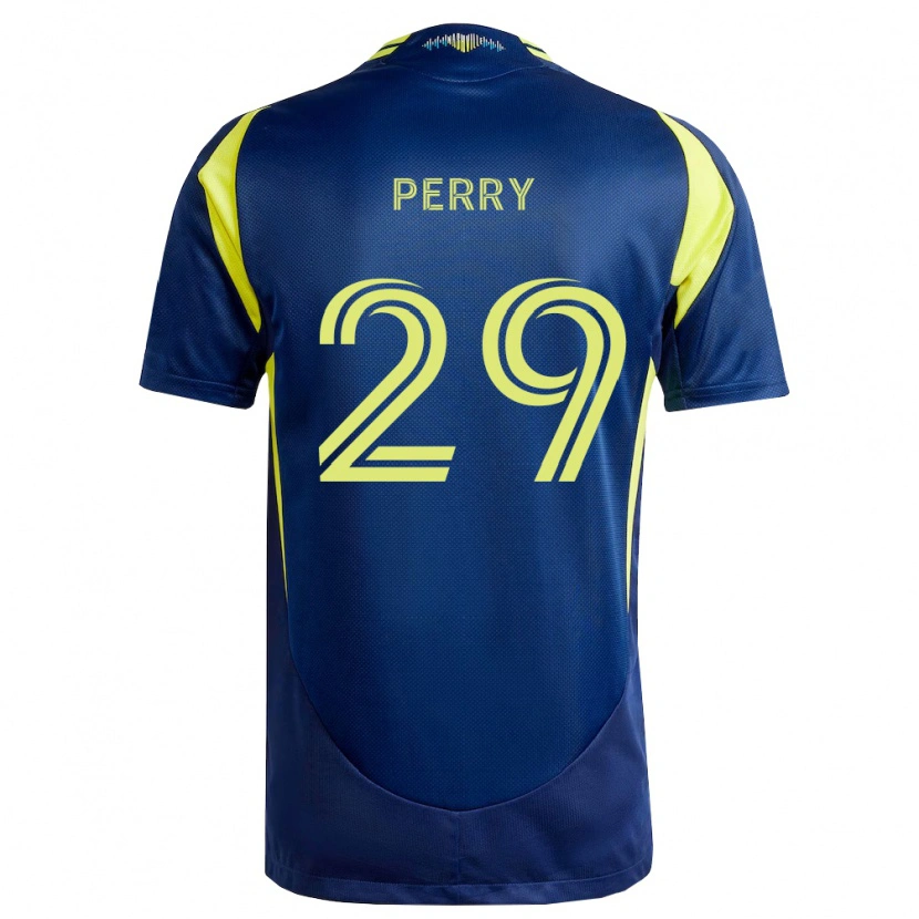 Danxen Women Nebiyou Perry #29 Yellow Navy Blue Away Jersey 2026/27 T-Shirt