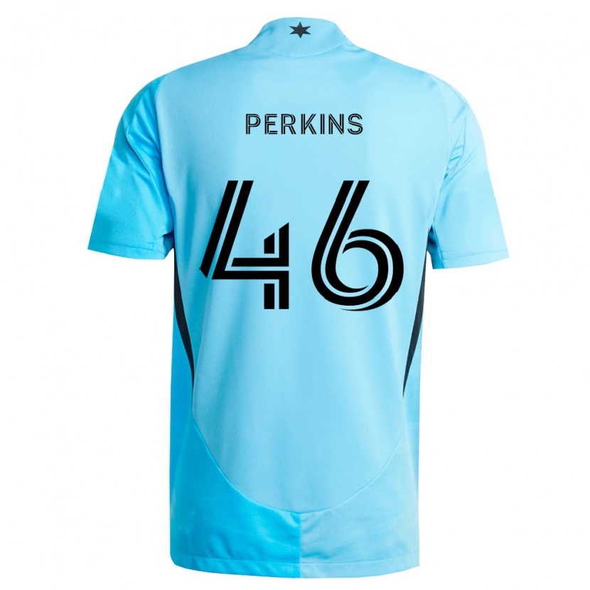 Danxen Women Keane Perkins #46 Light Blue Black Away Jersey 2026/27 T-Shirt