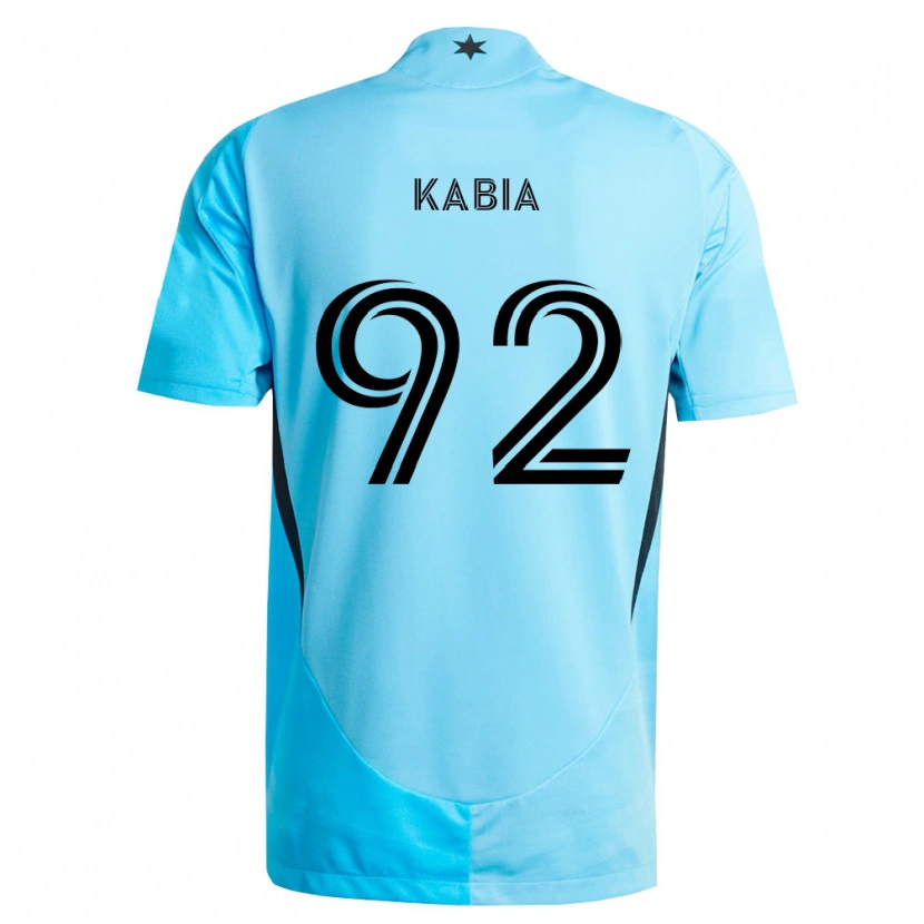 Danxen Women Alpha Kabia #92 Light Blue Black Away Jersey 2026/27 T-Shirt