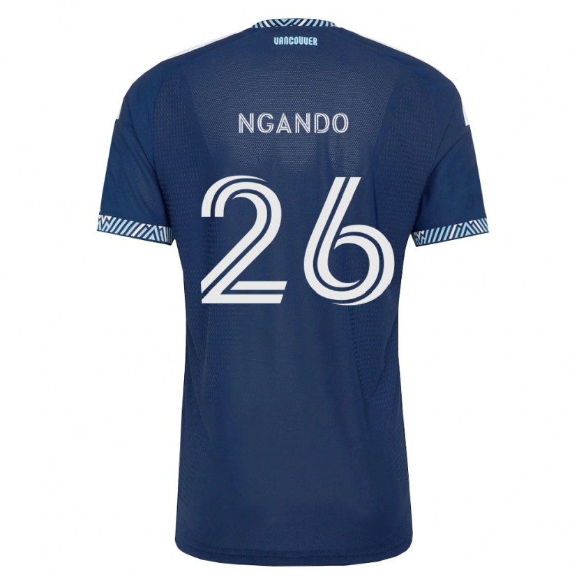 Danxen Women J.c. Ngando #26 Deep Blue White Away Jersey 2026/27 T-Shirt